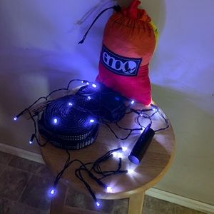 NEW DOUBLENEST ENO W NEW STRAPS & NEW ENO LIGHTS!!